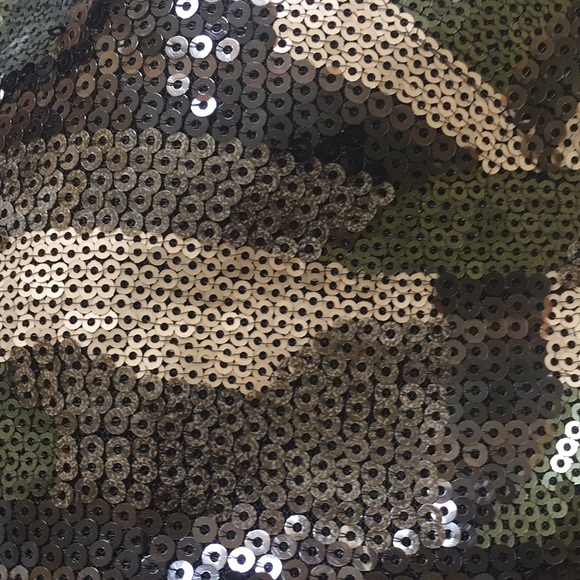 Shinestar camp skirt junior large NWT camouflage shimmer - Picture 3 of 4